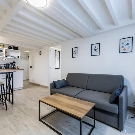 Magnifique Flat Le Belleville - Lumineux - 4 Personnes - Proche Metro Apartment Paris